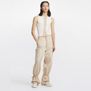 Dion Lee Eyelet Tie Parachute Pants